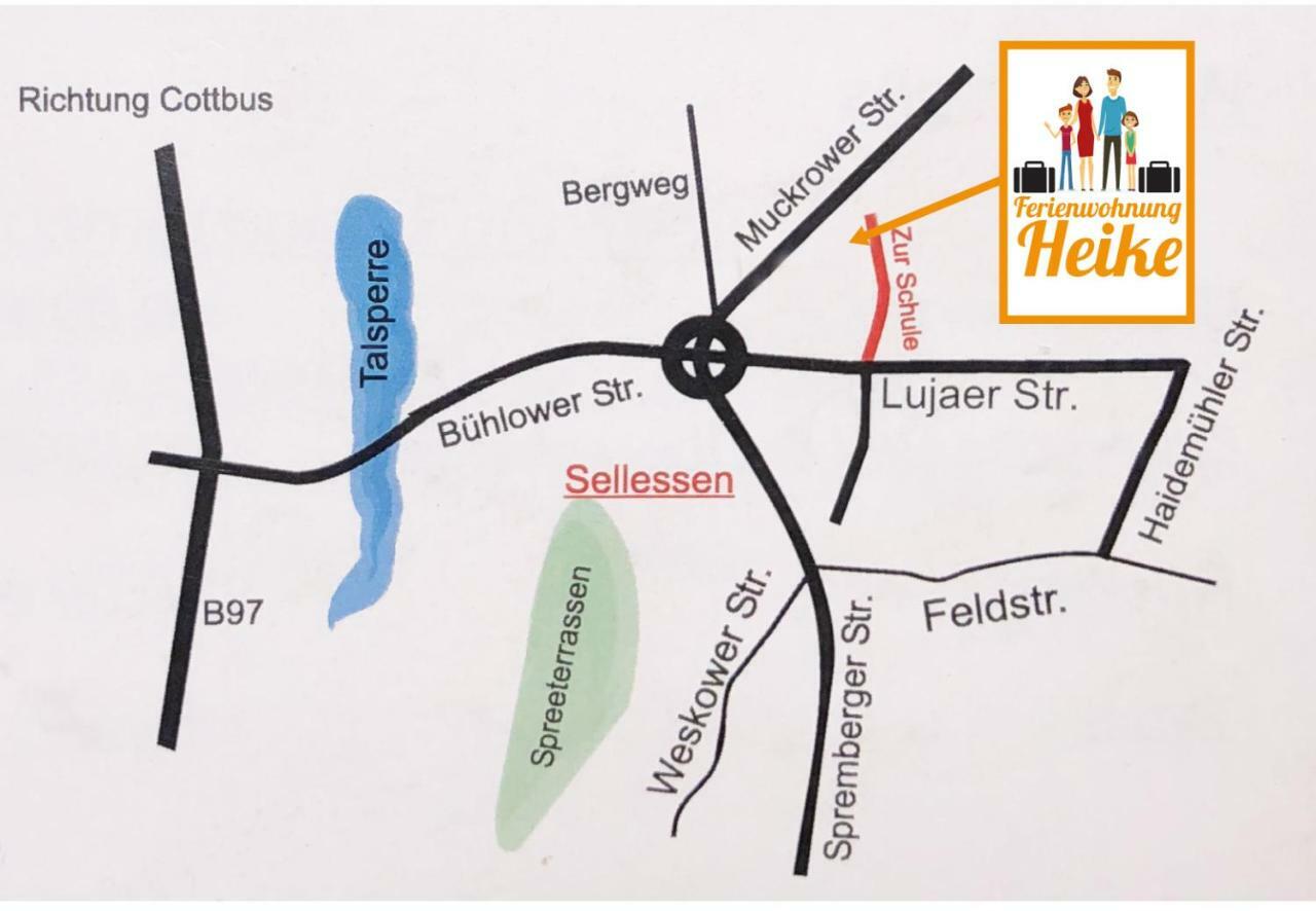 Ferienwohnung Heike Spremberg Exteriör bild